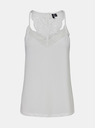 Vero Moda Bílý top s krajkou VERO MODA Ana