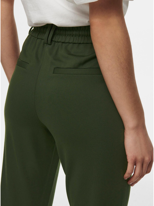 ONLY Zelené kalhoty ONLY Poptrash