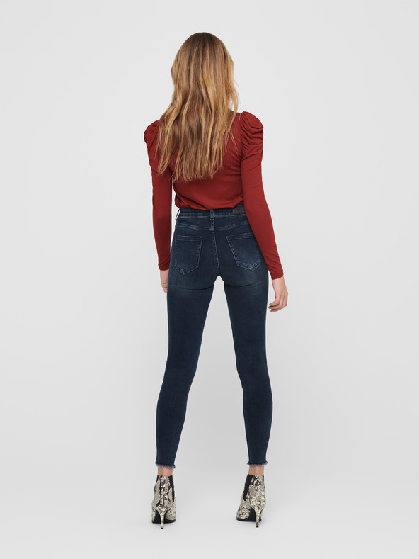 ONLY Tmavě modré skinny fit džíny ONLY-Blush
