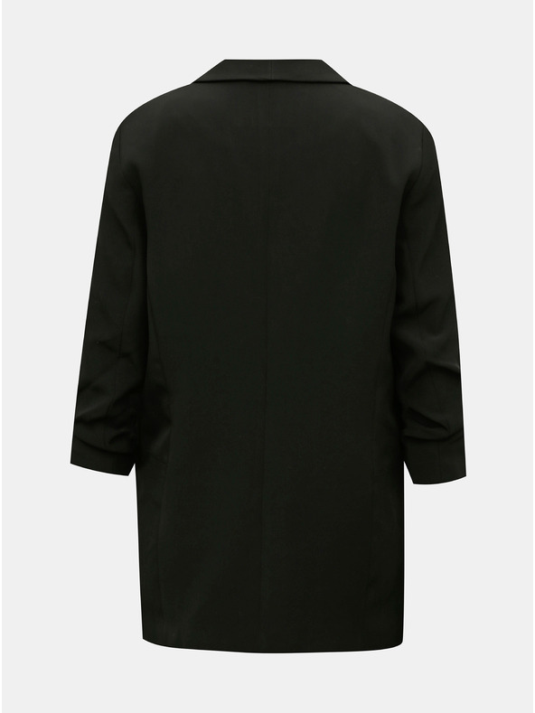 ONLY Černé dlouhé sako ONLY Elly