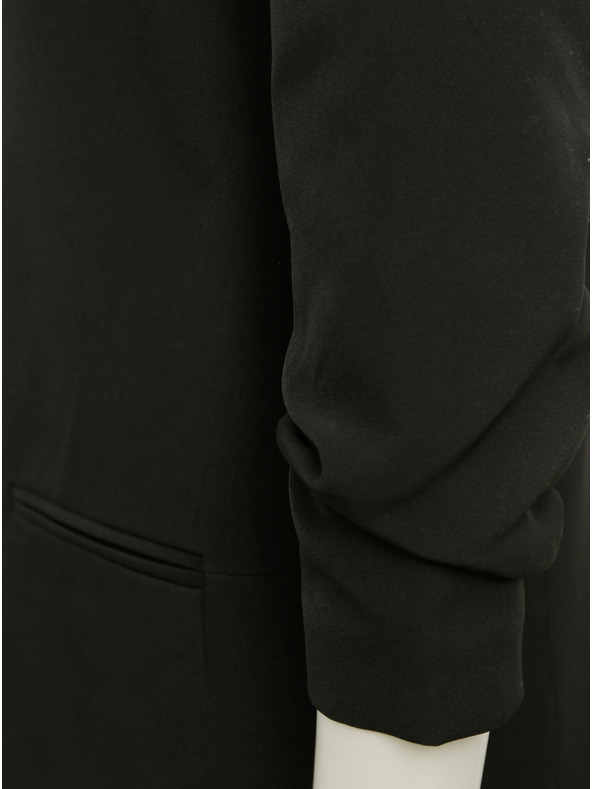 ONLY Černé dlouhé sako ONLY Elly