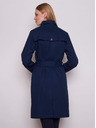 Tranquillo Tmavě modrý dámský zateplený trenčkot Tranquillo