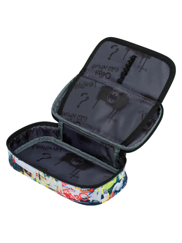 BAAGL  BAAGL 3 SET Skate Batman Comics: batoh, etue, sáček