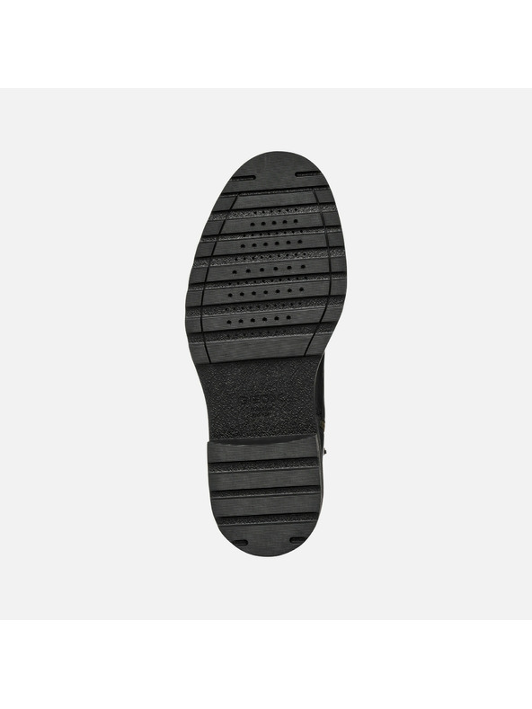 Geox Černá pánská kotníková obuv Geox Redclif