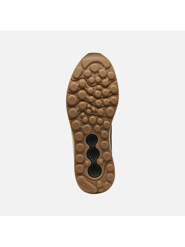 Geox Tmavě hnědá pánská kotníková obuv Geox Spherica Actif X2