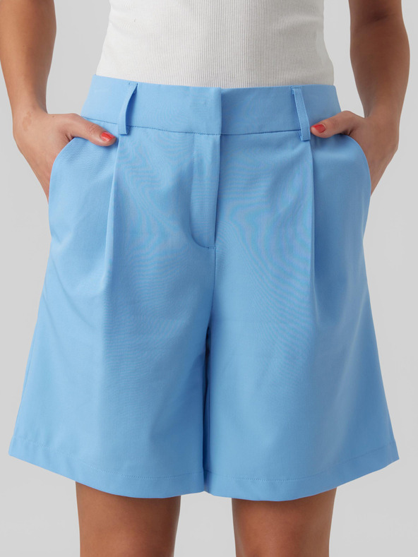 Vero Moda Světle modré dámské kraťasy VERO MODA Zelda