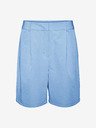 Vero Moda Světle modré dámské kraťasy VERO MODA Zelda
