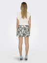 ONLY Bílé dámské vzorované kraťasy/sukně ONLY Kiera