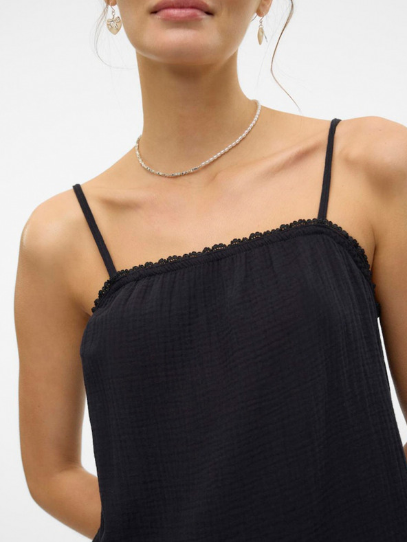 Vero Moda Černé dámské maxišaty Vero Moda Natali