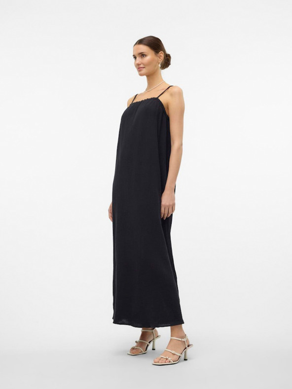 Vero Moda Černé dámské maxišaty Vero Moda Natali