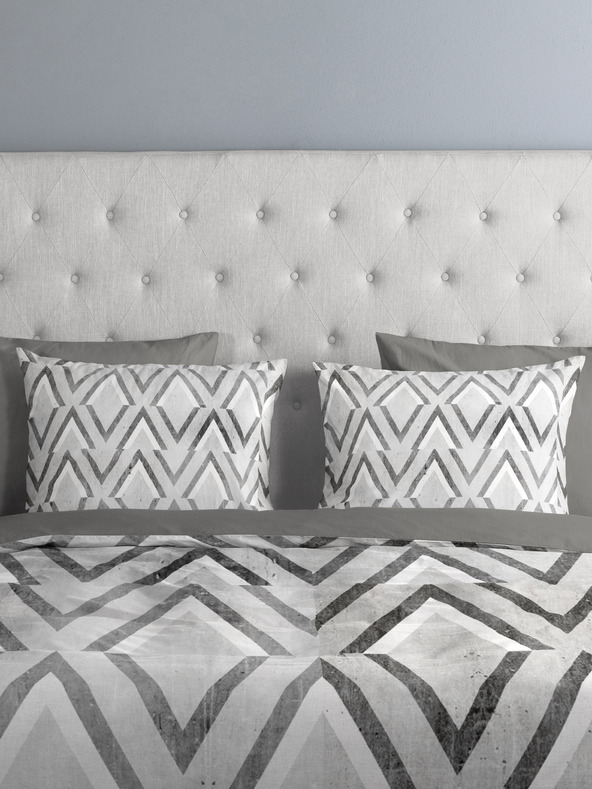 Good Morning Šedé povlečení Good Morning 200 x 220 cm