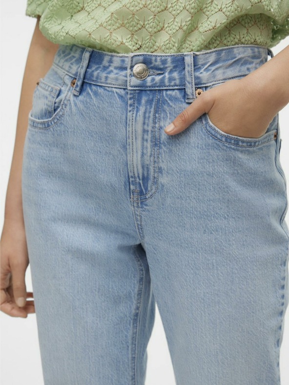 Vero Moda Světle modré dámské rovné džíny Vero Moda Tessa