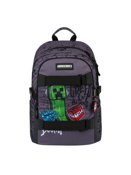 BAAGL  BAAGL Školní batoh Skate Minecraft TNT