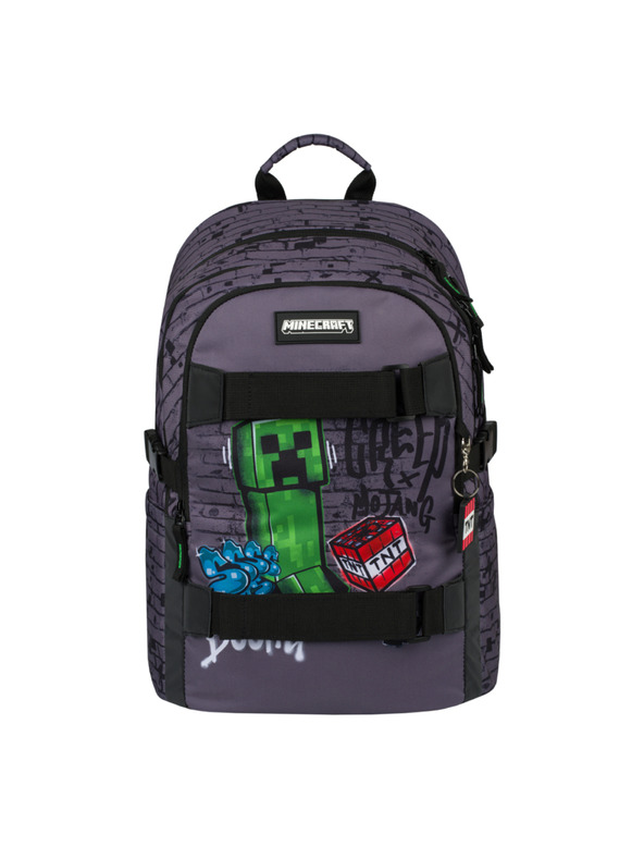 BAAGL  BAAGL Školní batoh Skate Minecraft TNT