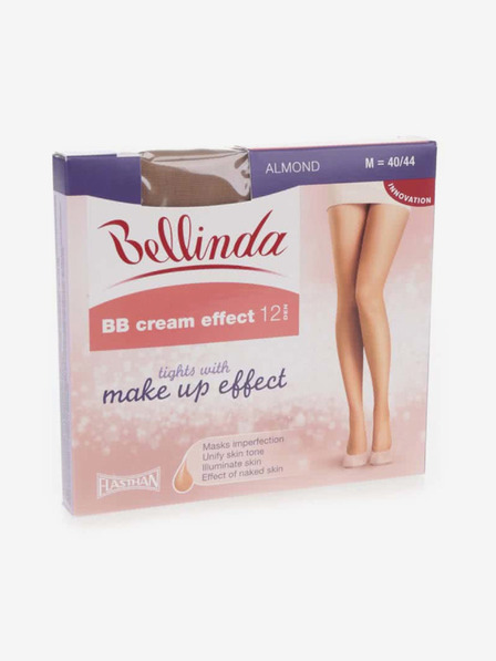 Bellinda Tělové dámské punčochové kalhoty s make-up efektem Bellinda BB CREAM 12 DEN
