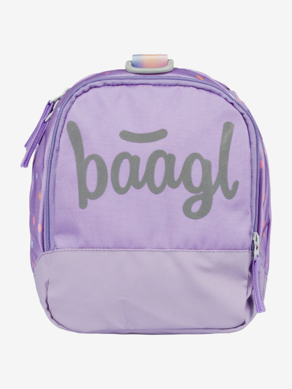 BAAGL  Fialová Dětská sportovní taška Mazlíčci Baagl