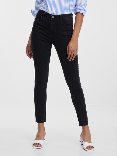 Orsay Černé dámské skinny fit džíny ORSAY