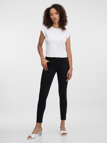 Orsay Černé dámské skinny fit džíny ORSAY