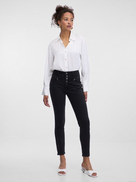 Orsay Černé dámské skinny fit džíny ORSAY