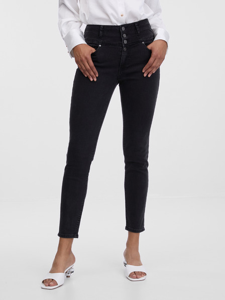 Orsay Černé dámské skinny fit džíny ORSAY