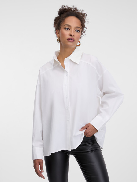 Orsay Bílá dámská oversize košile ORSAY