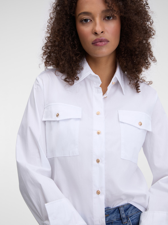 Orsay Bílá dámská košile ORSAY