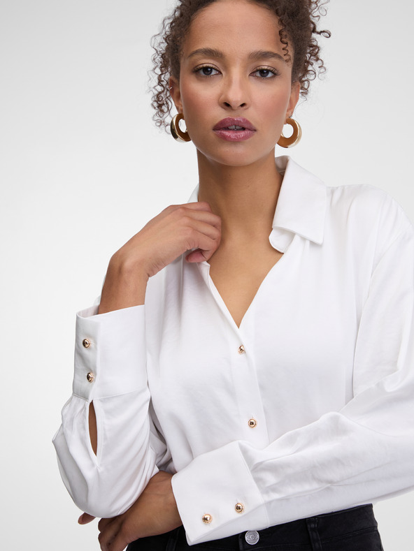 Orsay Bílá dámská košile ORSAY