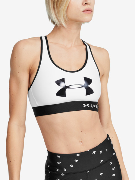 Under Armour Dámská podprsenka Under Armour Armour Mid Keyhole Graphic