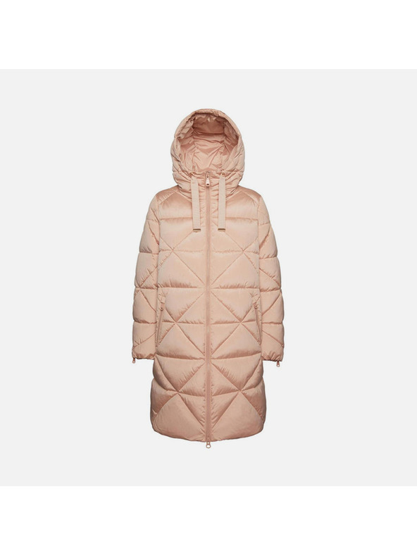 Geox Růžová dámská parka Geox Allenie