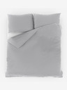 Kvalitex Francouzské mušelínové povlečení 240x200, 70x90cm světle šedé Kvalitex