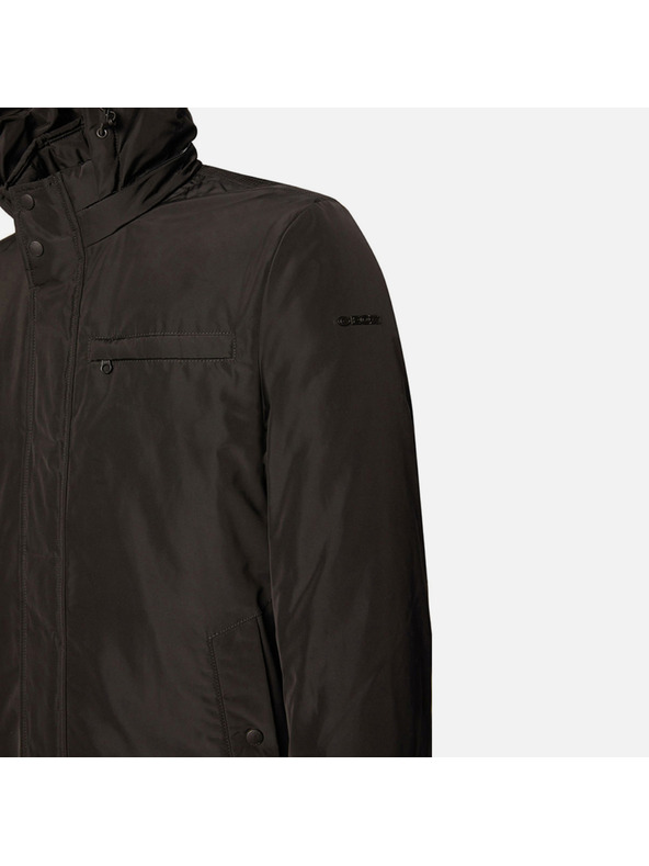 Geox Černá pánská bunda Geox Kennet