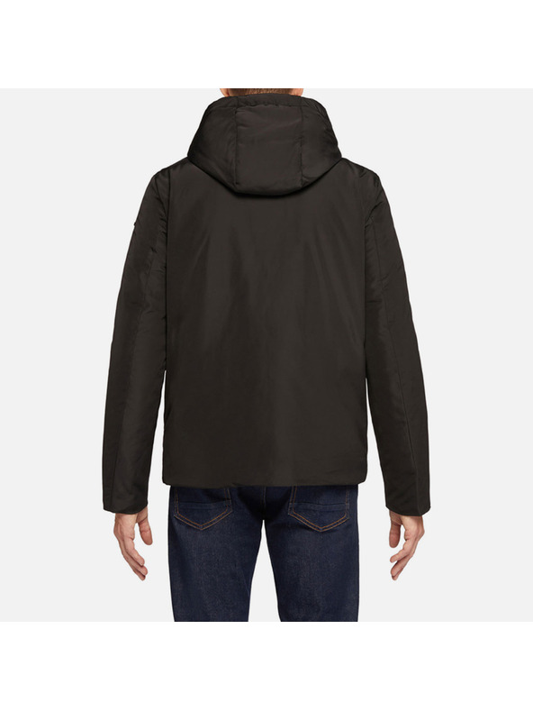 Geox Černá pánská bunda Geox Kennet