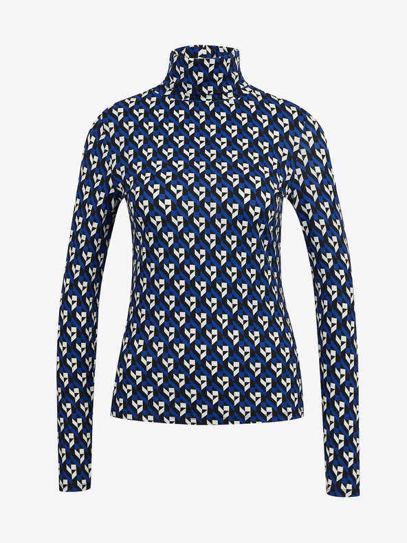 Orsay Modrý dámský vzorovaný rolák ORSAY