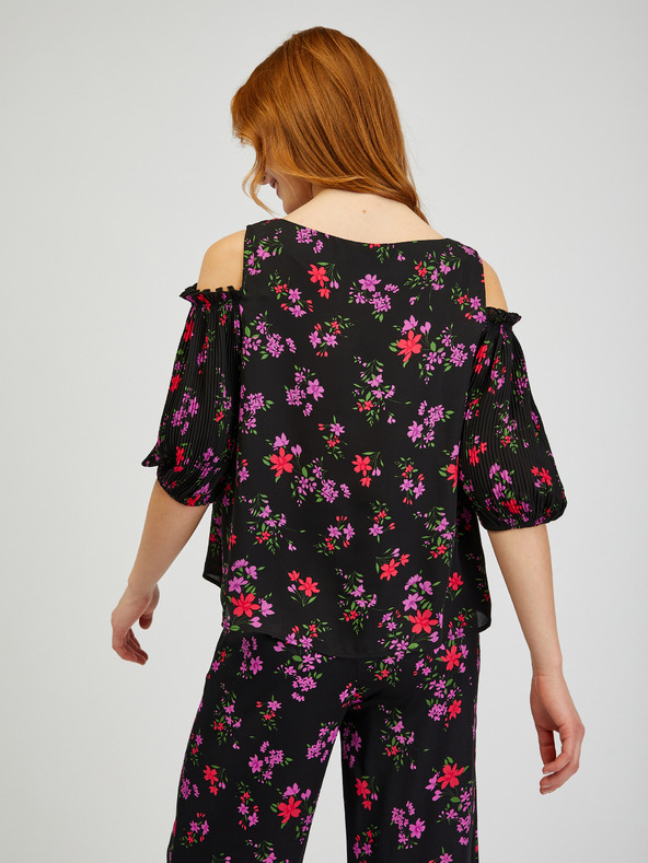 Orsay Černá dámská květovaná halenka ORSAY