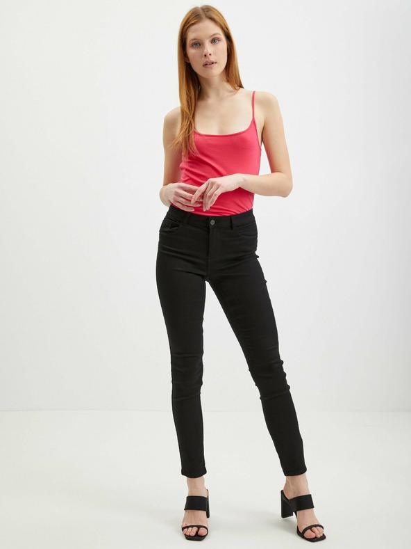 Orsay Tmavě růžové dámské basic tílko ORSAY