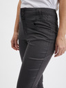 Orsay Tmavě šedé dámské skinny fit kalhoty ORSAY