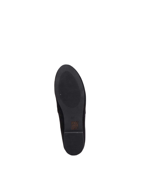 CAMAIEU Černé baleríny na nízkém podpatku CAMAIEU