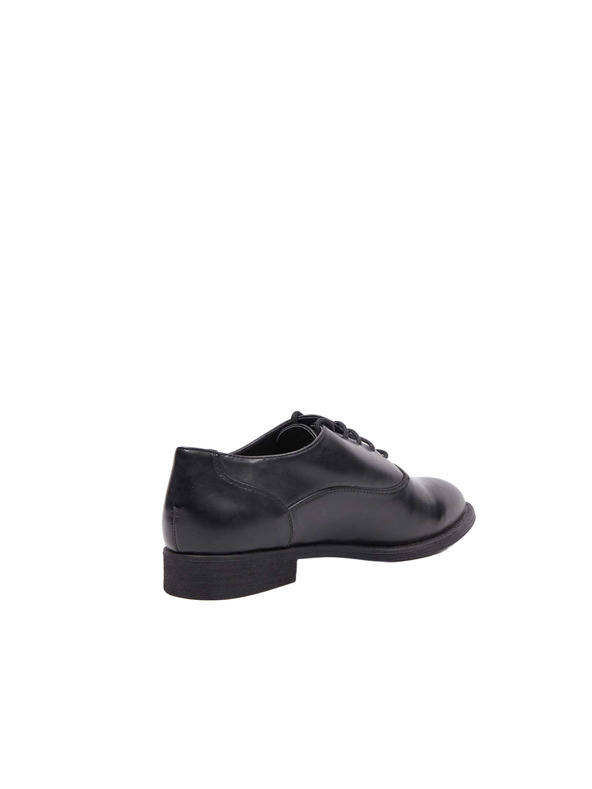 CAMAIEU Černé dámské polobotky na nízkém podpatku CAMAIEU