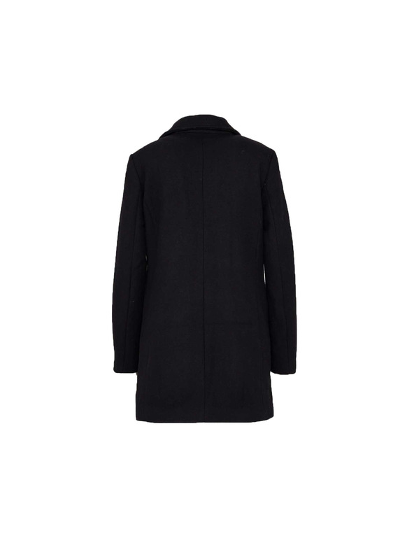 CAMAIEU Černý zimní kabát CAMAIEU