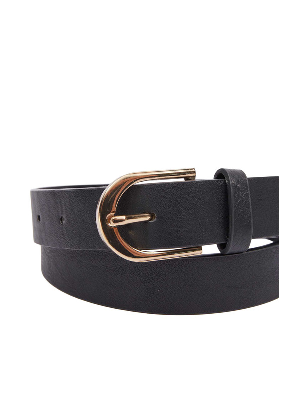 CAMAIEU Černý dámský pásek CAMAIEU