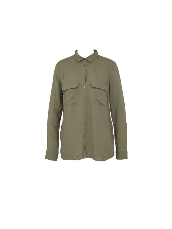 CAMAIEU Khaki košile CAMAIEU