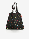 Reisenthel Černá puntíkovaná nákupní taška Reisenthel Mini Maxi Shopper