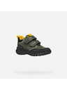 Geox Khaki chlapecká kotníková obuv Geox Simbyos ABX