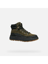 Geox Khaki pánská kotníková obuv Geox Granito + Grip B A