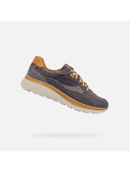 Geox Šedé pánské tenisky Geox Spherica Actif X1