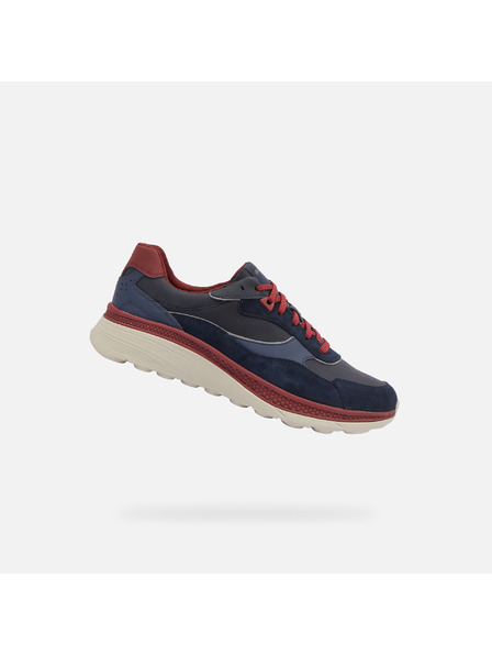 Geox Tmavě modré pánské tenisky Geox Spherica Actif X1