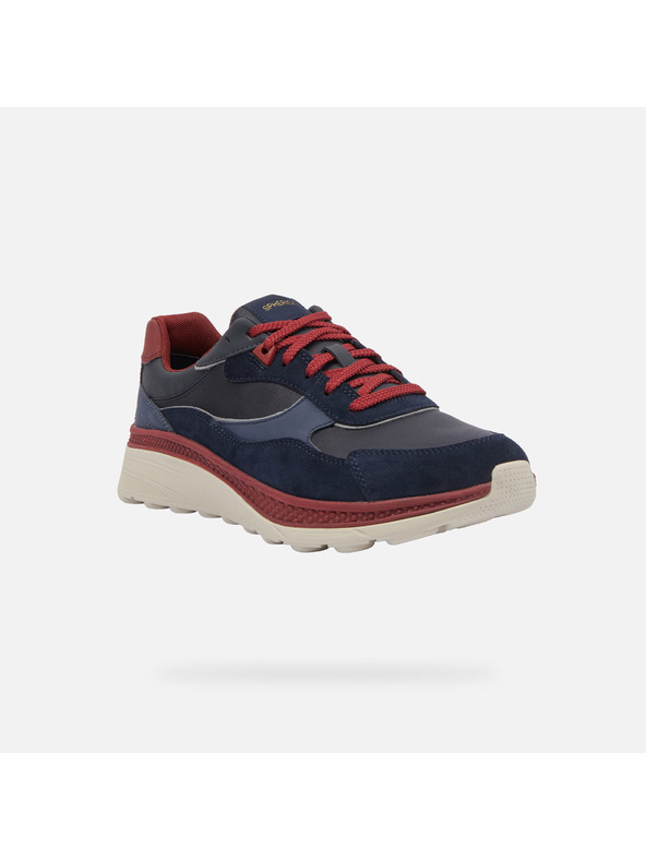 Geox Tmavě modré pánské tenisky Geox Spherica Actif X1