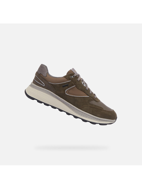 Geox Khaki pánské tenisky Geox Spherica Actif X1