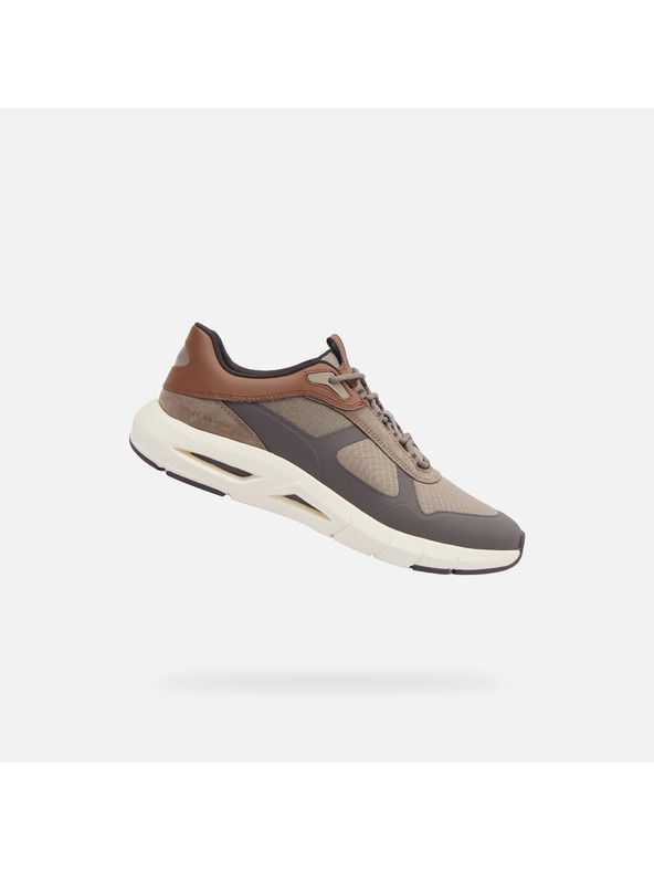 Geox Béžové pánské tenisky Geox Spherica Ecub-5