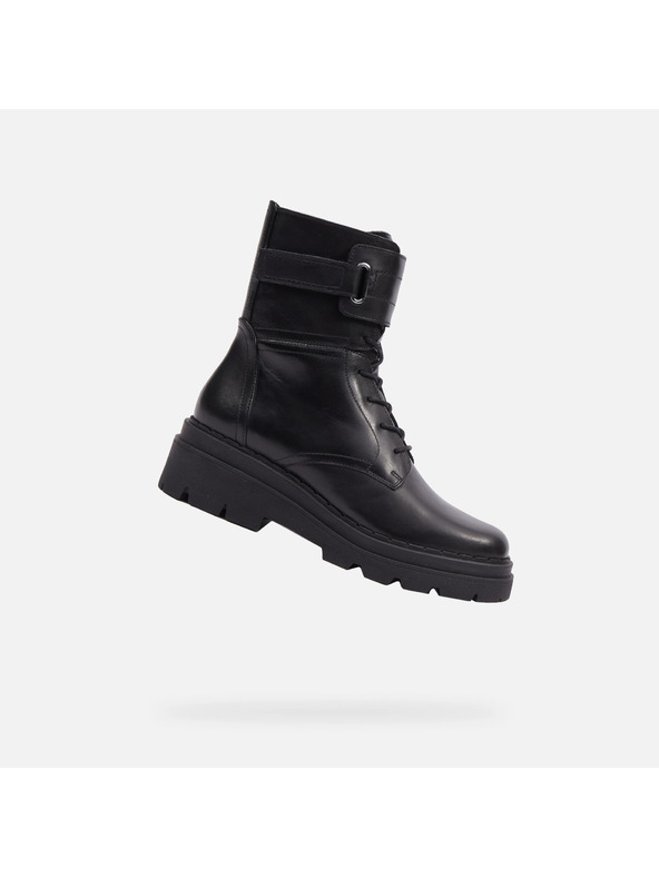 Geox Černá dámská kotníková obuv Geox Felleny